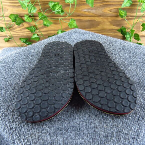 Teva Women's River Rubber Flip Flop Red Leather Sz 6 Medium‎ Gently Used 2025 - Picture 6 of 6